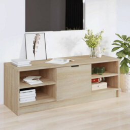 Berkfield Tv Cabinet Sonoma Oak 102X35.5X36.5 Cm Engineered Wood - thumbnail 1