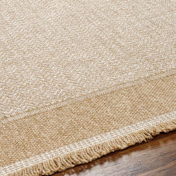 Livabliss Mirage Cottage Tan Beige Fringe Indoor & Outdoor Jute-Look Rug 200 X 275 Cm Easy To Clean, Perfect For Balcony Or Dining Room - thumbnail 3