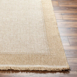 Livabliss Mirage Cottage Tan Beige Fringe Indoor & Outdoor Jute-Look Rug 200 X 275 Cm Easy To Clean, Perfect For Balcony Or Dining Room - thumbnail 5