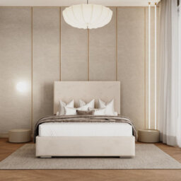 Morris Upholstered Bed By Conrad Interiors - Single - thumbnail 2