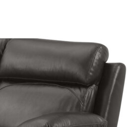 Furniture Instore Renato Genuine Leather Grey Electric Power Recliner 3 Seater - thumbnail 5