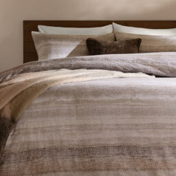Yard Swift Brushed Cotton Duvet Sets, Natural, Double - thumbnail 4