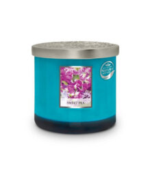 Heart and Home Heart & Home Sweet Pea Twin Wick Ellipse Soy Candle - 40 Hours Burn - thumbnail 3