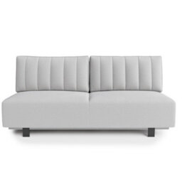 Olivio Sofa Bed With Storage And Bonell Spring Mattress In Velour Fabric Dark Blue - thumbnail 2