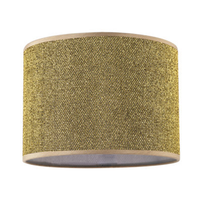Happy Homewares Modern And Designer Mini Diamond Gold Glitter Lamp Shade 25Cm Wide - image 1