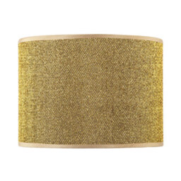 Happy Homewares Modern And Designer Mini Diamond Gold Glitter Lamp Shade 25Cm Wide - thumbnail 5