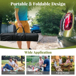 Gainoom 338 X 338 Cm Grey Pop Up Gazebo Foldable Canopy Tent Instant Outdoor Gazebo - thumbnail 6