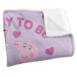 Peppa Pig Pa Pig Granny To Be Granny Pig Blanket White (One Size) - thumbnail 3