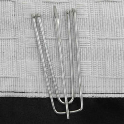 Berkfield Linen-Look Blackout Curtains With Hooks 2 Pcs Black 140X225 Cm - thumbnail 3