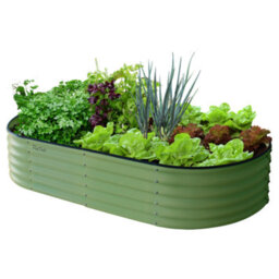 VegTrug Raised Garden Bed Kit Vegtub - Sage Green - thumbnail 1