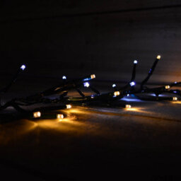 Samuel Alexander 25M 2000 Led Christmas Cluster String Lights With Timer In White & Warm White - thumbnail 4