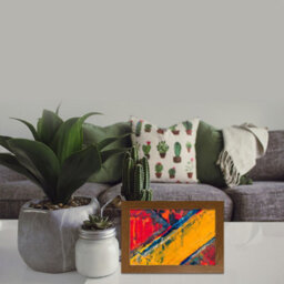 "AK Frames 11X8.5"" Dark Oak Poster Frame - Modern Picture Frame For Wall Art, Prints And Photos - Durable And Stylish Display Frame" - thumbnail 5