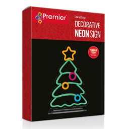 Premier Decorations Limited Neon Led Christmas Tree Light Sign Table Top Decoration Small Xmas Light 24Cm - thumbnail 2