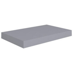 Berkfield Floating Wall Shelves 2 Pcs Grey 40X23X3.8 Cm Mdf - thumbnail 4