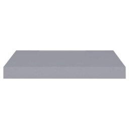 Berkfield Floating Wall Shelves 2 Pcs Grey 40X23X3.8 Cm Mdf - thumbnail 5
