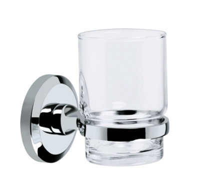 Bristan So Hold C Solo Toothbrush & Tumbler Holder Chrome Plated