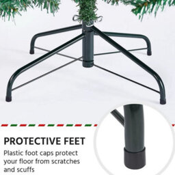 Uetian 6Ft Xmas Tree 1000 Tip Artificial Tree Indoor And Outdoor Use No Decorations Are Included - thumbnail 5