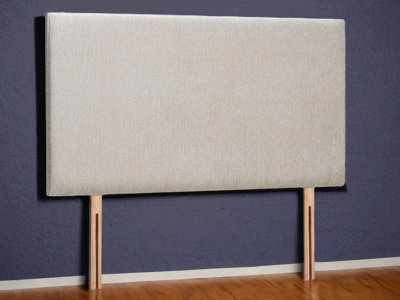 Livorno Strutted Upholstered Headboard 6Ft Super King - Naples Cream - image 1