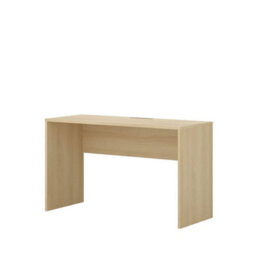 Arte Terra 03 Desk 126Cm In Oak Lindberg, Modern Home Office Desk With Spacious Work Surface For Bedrooms And Study Areas - thumbnail 2