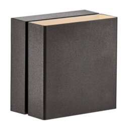 Nordlux Turn Outdoor Aluminium Wall Light 360 Shade Black,mains Led - thumbnail 2