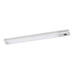 GoodHome Menezes White Silver Effect Mains-Powered Led Neutral White Under Cabinet Light Ip20 (L)285mm (W)42mm - thumbnail 3