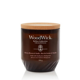 Woodwick Candle Cherry Blossom & Vanilla Renew Medium - thumbnail 1