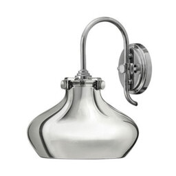 Luminosa Lighting Elstead Hinkley Congress Dome Wall Light 1X E27 Chrome