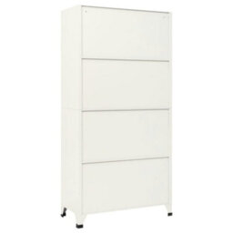 Vidaxl Locker Cabinet Grey And Blue 90X40X180 Cm Steel - thumbnail 5