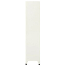 Vidaxl Locker Cabinet Grey And Blue 90X40X180 Cm Steel - thumbnail 4