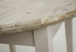 Statement Furniture Florence Round Extendable Kitchen Dining Table In Truffle - thumbnail 5