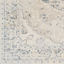 Livabliss Lillian-Washable Grey Blue Traditional Vintage Boho Living Dining Rug 66 X 115 Cm Easy Care, Non Shedding - thumbnail 4