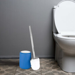 Urbn-Living Blue - Lulu Matt Colour - Toilet Brush - thumbnail 2