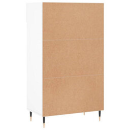 Berkfield Shoe Cabinet White 60X35X105 Cm Engineered Wood - thumbnail 8