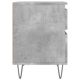 Berkfield Bedside Cabinets 2 Pcs Concrete Grey 40X35X50 Cm Engineered Wood - thumbnail 8