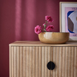 Sweeek - 157.5Cm Tv Unit Wooden Effect 4 Doors  Bazalt Light Wood 157.5X39X60 Cm - thumbnail 9