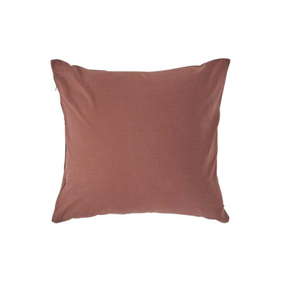 Homescapes Chocolate Continental Egyptian Cotton Pillowcase 200 Tc, 40 X 40 Cm - image 1