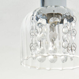 Pagazzi Lighting Pagazzi Yarrow 5 Light Polished Chrome Semi Flush Ceiling Light - thumbnail 5