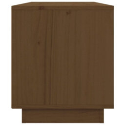 Berkfield Tv Cabinet Honey Brown 80X34X40 Cm Solid Wood Pine - thumbnail 8