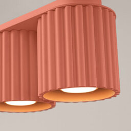 Luminosa Lighting Luminosa Aura Surface Mounted Downlight Peachy 2X Gu10 - thumbnail 4