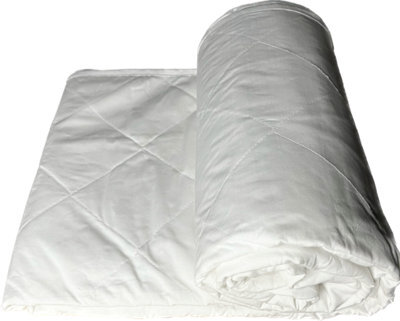 Just So Home All Cotton 3 Tog Duvet 100% Pure Natural Cotton Fill And Cover (Single)