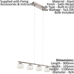 Elegant Pendant Ceiling Light With Satin Nickel Finish And Amber White Glass Shade