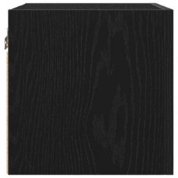 Berkfield Wall Mounted Tv Cabinets 2 Pcs Black Oak 30.5X30X30 Cm - thumbnail 9