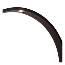 Lucide Jerel Bollard Light Diameter 40Cm Led 3000K Ip54 - Black - thumbnail 4