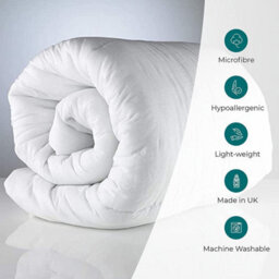 Ameha Anti Allergy Duvet Double Size 200 X 200 Cm Quilt 4.5 Tog Corovin Summer Duvets - thumbnail 5