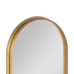 GoodHome Tisa Gold Effect Oval Wall-Mounted Bathroom Mirror (H)80Cm (W)40Cm - thumbnail 4