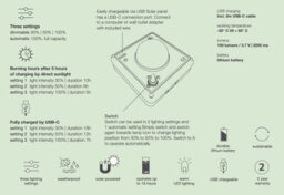 Luxor Large Floor Outdoor And Indoor Solar Lantern In Charcoal - thumbnail 5