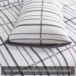 Pamposh Single Duvet Cover Set Premium Brushed Microfiber Duvet Cover Ultrasoft Easy Care Lightweight Sets With Zipper Closure - thumbnail 8