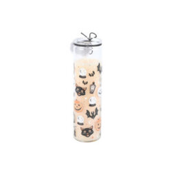 Spooky Spiced Pumpkin Tube Candle - Halloween Decor & 70H Burn - thumbnail 3
