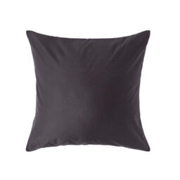 Homescapes Dark Charcoal Grey Continental Egyptian Cotton Pillowcase 1000 Tc, 60 X 60 Cm - thumbnail 1