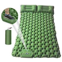Camping Sleeping Self Inflating Mat 10Cm Thick Air Bed Mattress Pad - thumbnail 6